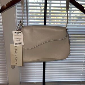 Antik Kraft Light Gray Shoulder Bag